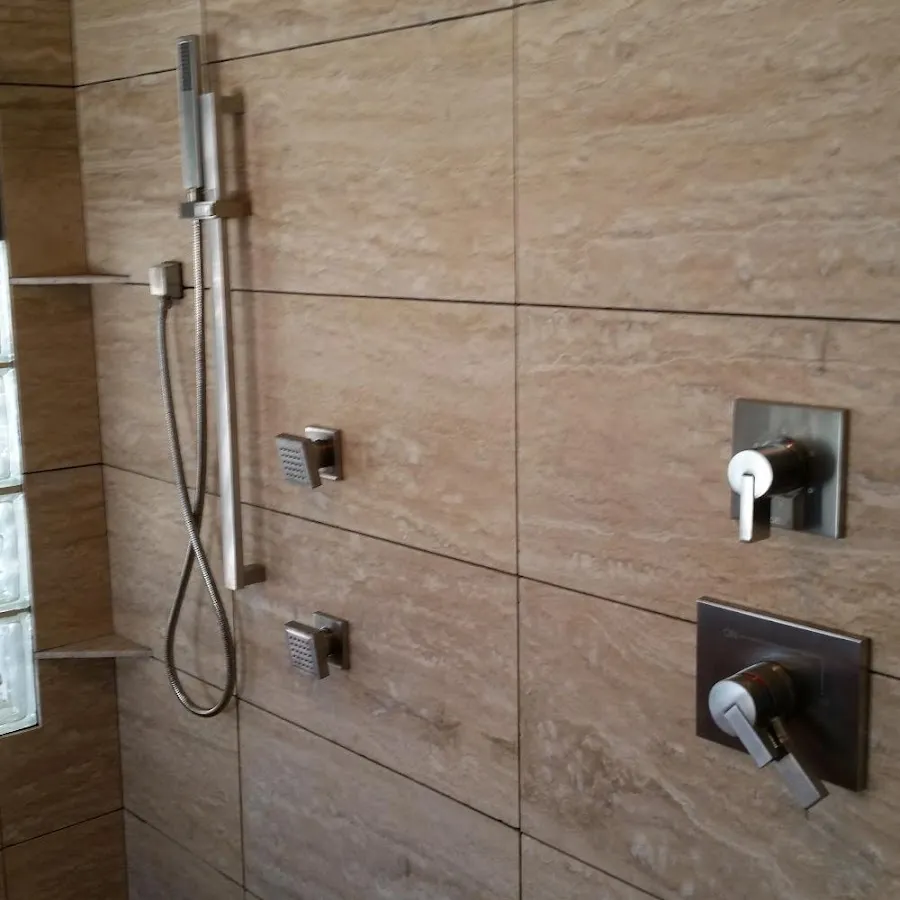 Shower fixture installation for Water Heater Replacement in Brigantine